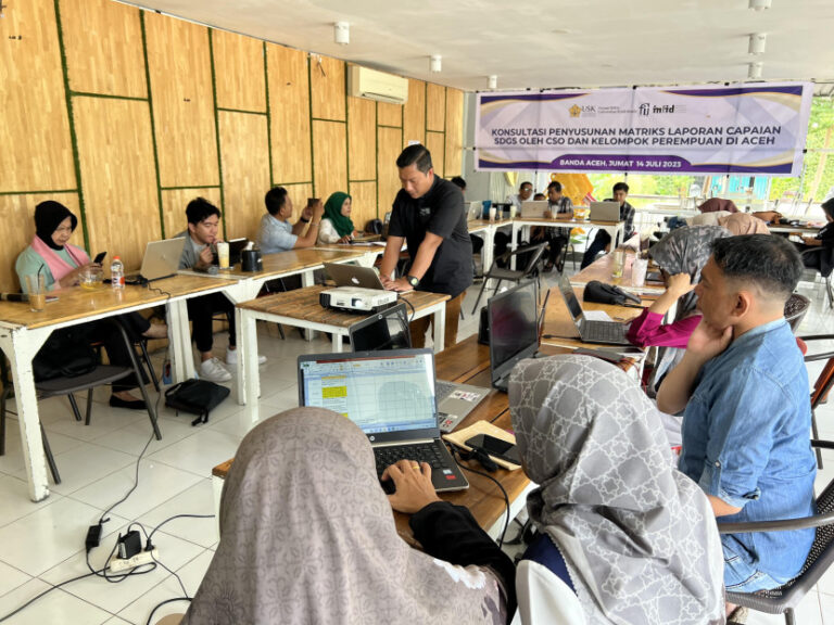Koalisi LSM di Aceh Perkuat Komitmen Percepatan Pencapaian Tujuan SDGs